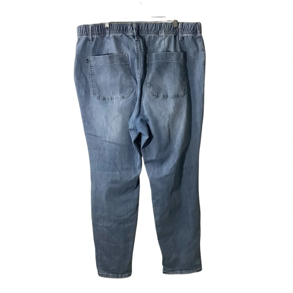 Judy Blue Stretchy Drawstring Tie Jogger Jeans High Rise